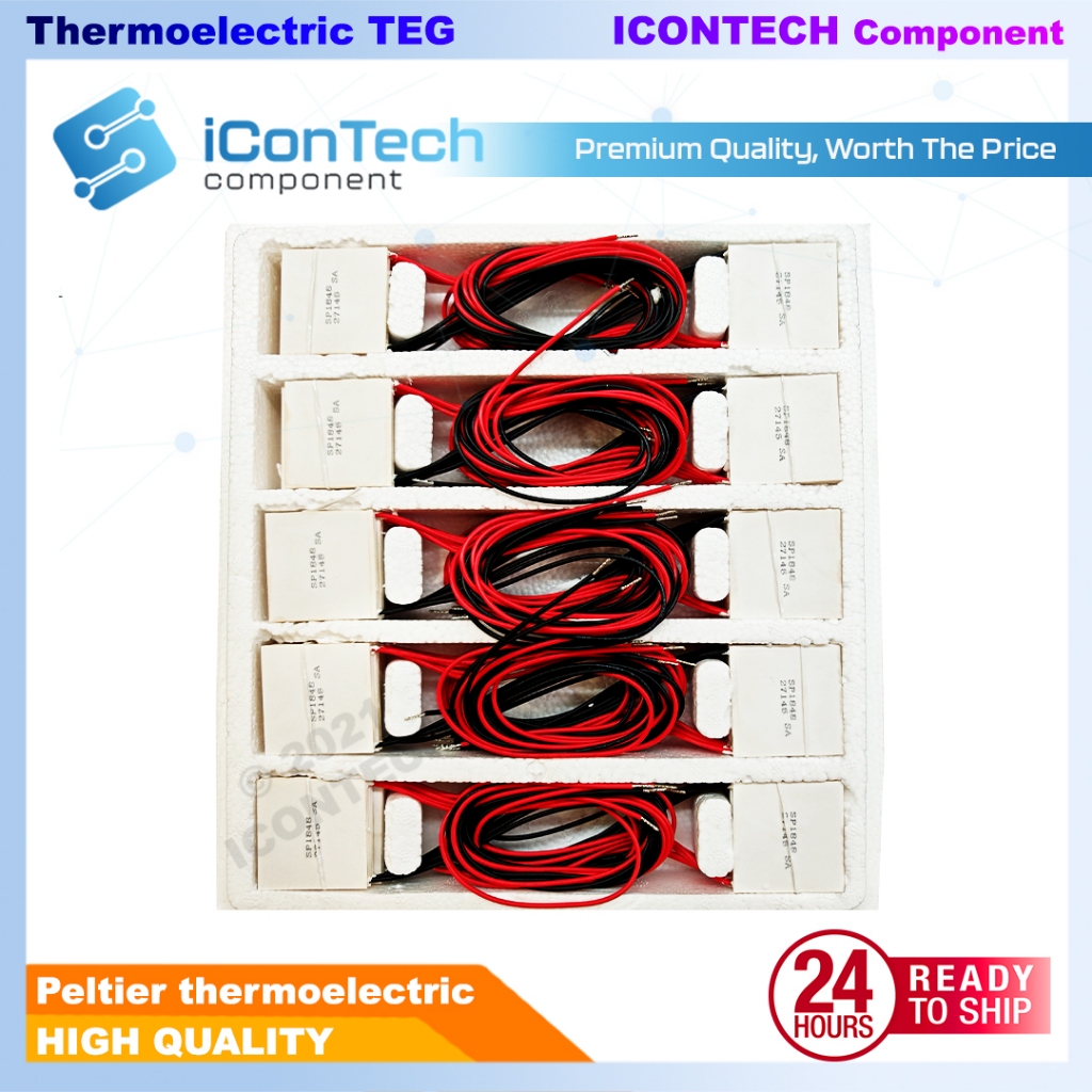 SP1848 Thermoelectric Module TEG| Heat to Electricity Power Plate | 5V 150mA  SP1848-27145 2