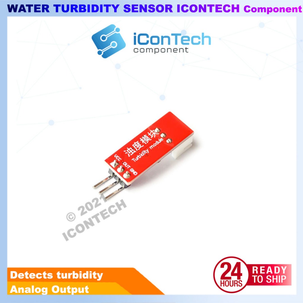 Water Turbidity Sensor Module Analog Output Water Quality Detector Arduino ESP32 DIY Project TS-300B Module 4