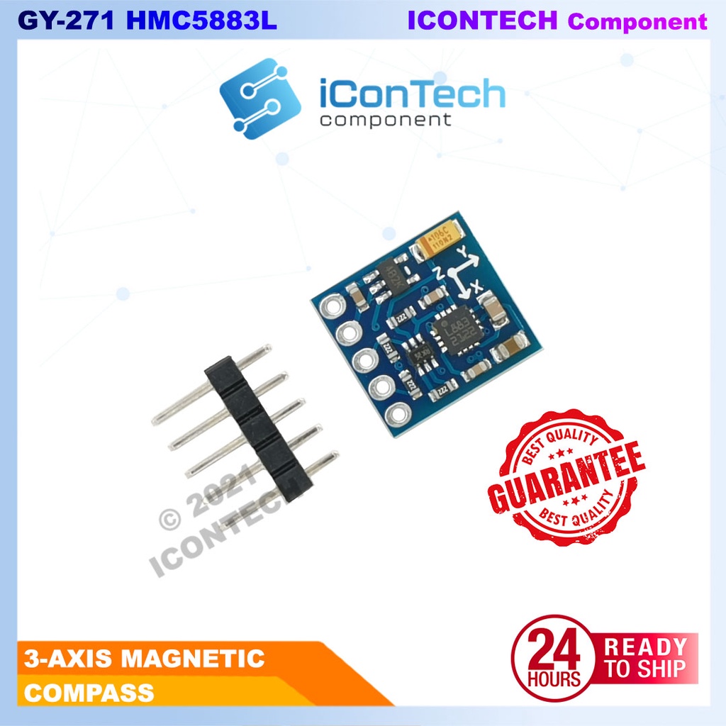GY-271 HMC5883L 3-Axis Magnetic Electronic Compass Module gy271