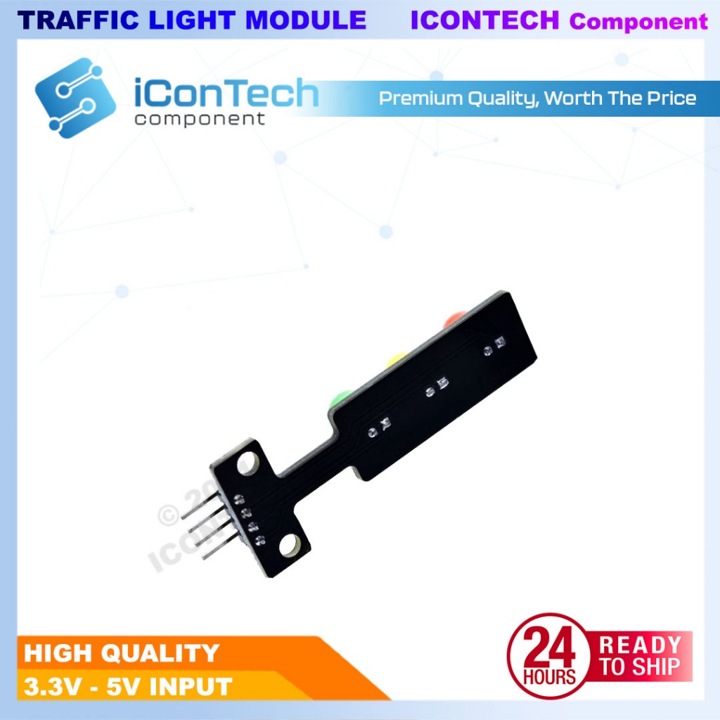Traffic Light Module Arduino Use 5MM LED 5V 5