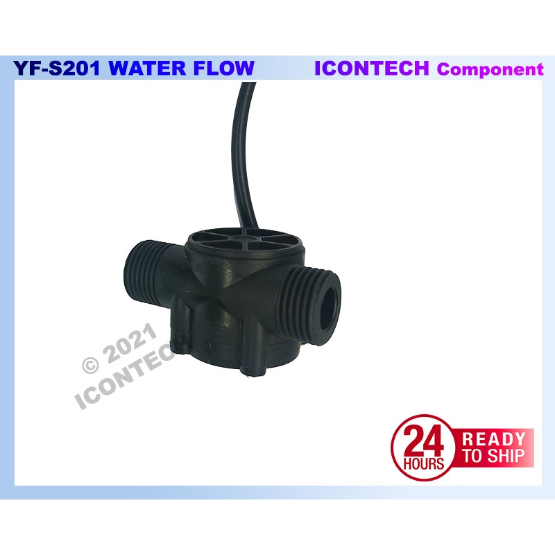 YF-S201 Hall Effect Water Flow Sensor water flow meter Water Flow Measurement 3