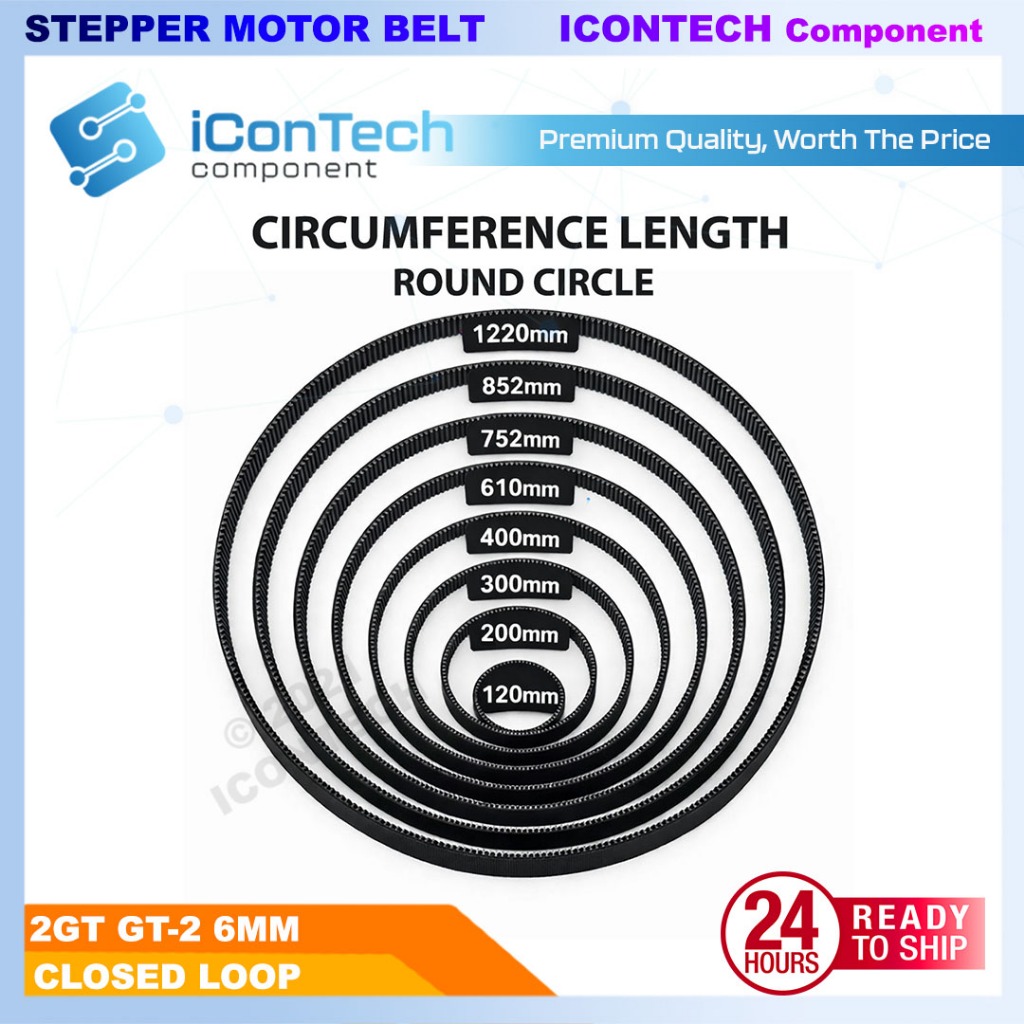 2GT Timing Belt 2GT Pulley 20 Teeth 5MM 3.17MM Stepper Accessory Pulley Stepper belt 3D printer parts Stepper Stand 4