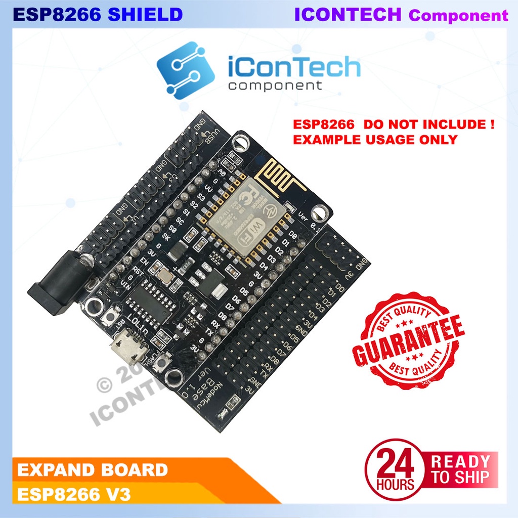 ESP8266 Expansion Board ESP8266 IO Expand 8266 ICONTECH 2