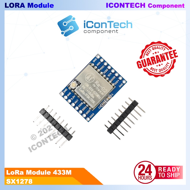 Lora SX1278 RF 433 Wireless Transceiver Module Lora Module Ai-Thinker Ra-02 Lora module Lora IOT Long Range LoRa