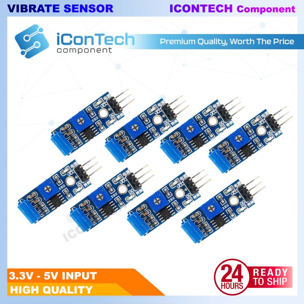 Vibration sensor vibrate sensor normally close vibrate detector SW-420 Arduino Accessories 5