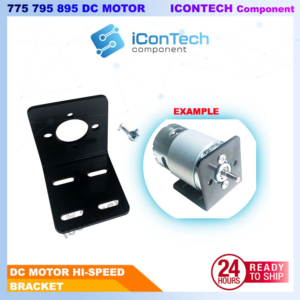 DC Motor 775 795 895 High Torque High Speed 12V DC Motor 24V DC Motor Arduino Motor High Quality 775 Bracket 4