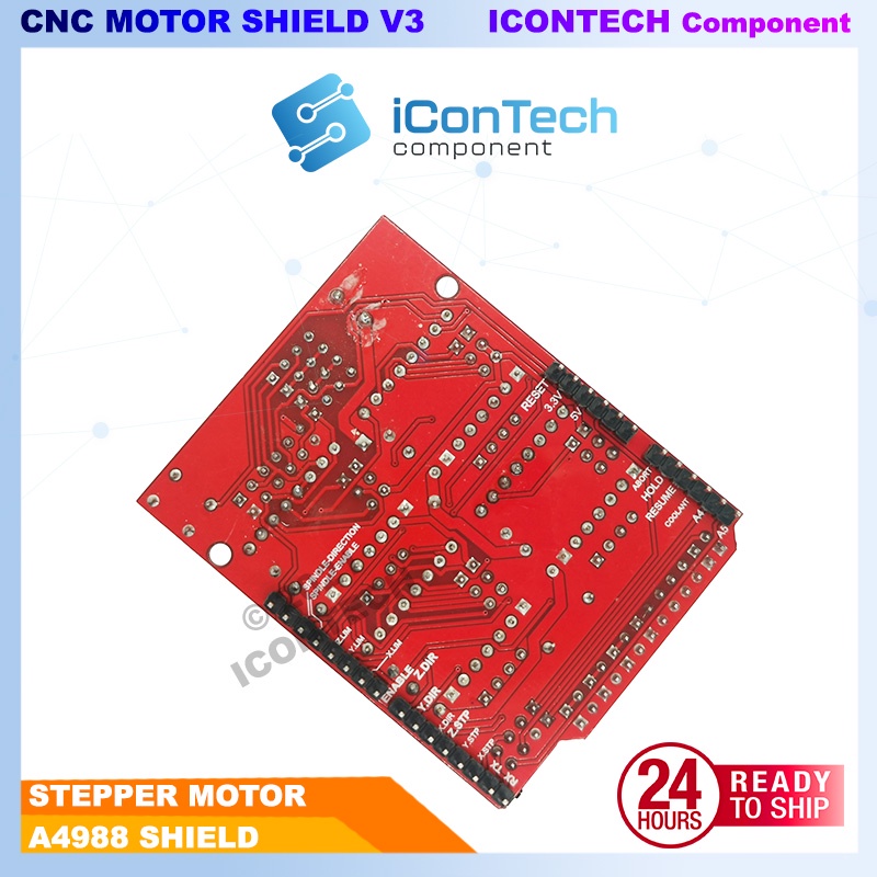 CNC Shield V3 A4988 3D Printer A4988 Stepper Driver Shield Arduino Stepper Shield 2