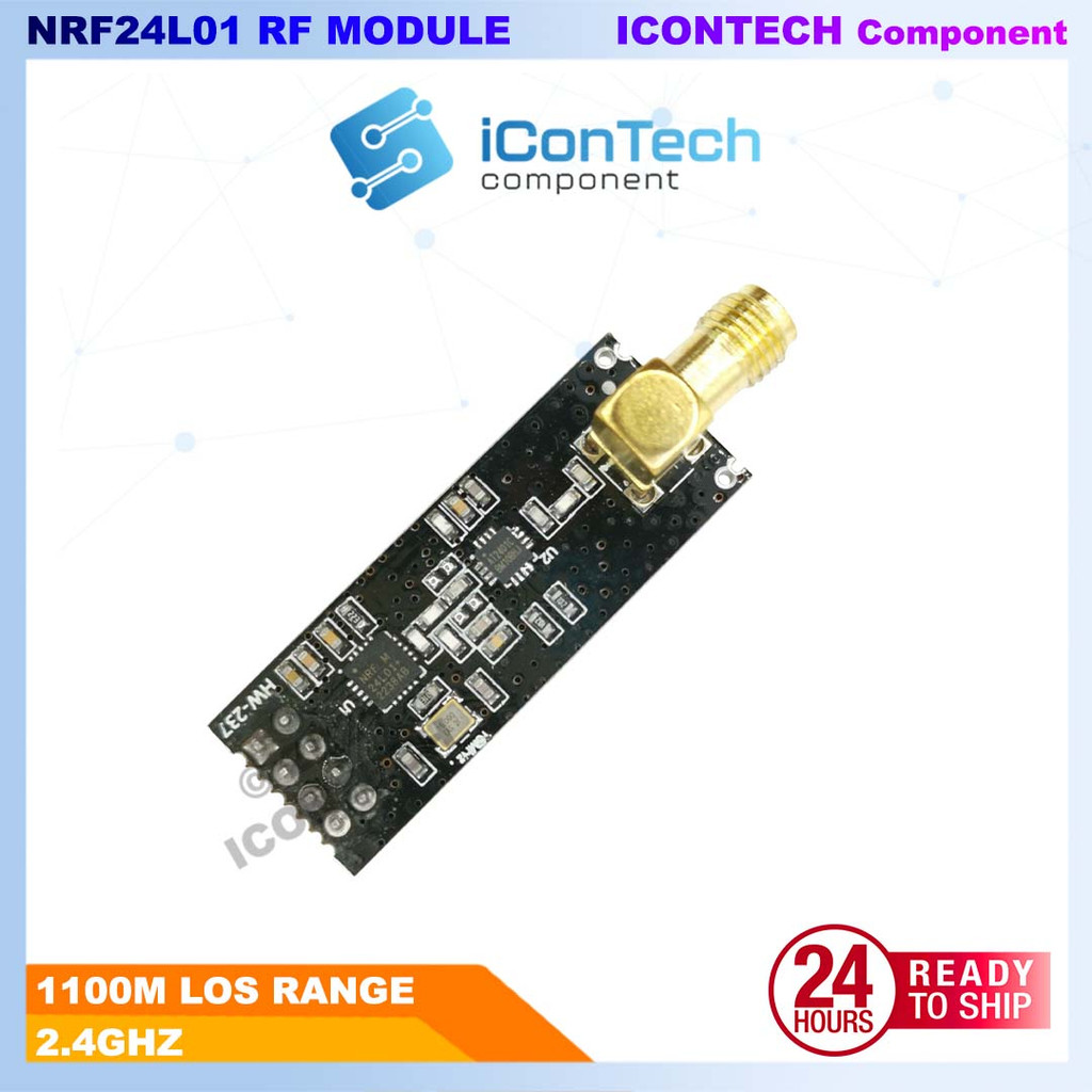 NRF24L01+ 1100Meter Range Wireless NRF24L01+PA+LNA Module with Antenna Arduino Electronic 2.4Ghz Transceiver NRF24L01 2