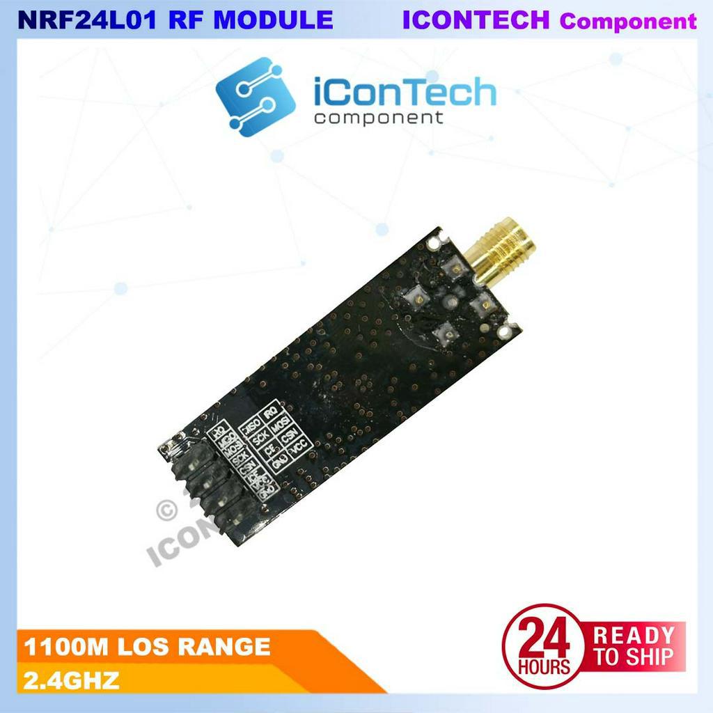 NRF24L01+ 1100Meter Range Wireless NRF24L01+PA+LNA Module with Antenna Arduino Electronic 2.4Ghz Transceiver NRF24L01 3