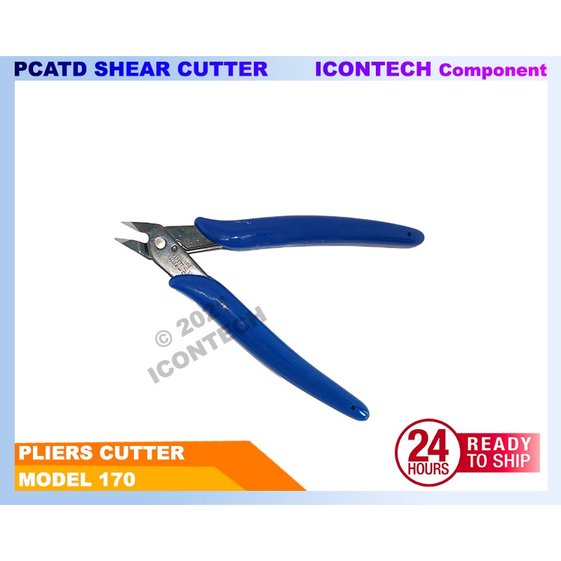 PCATD Cutter Wire Cutter Diagonal Cutter Tang Cutter Shear Cutter Component Cutter PLIERS PCB Electronic Cutter PLATO 2