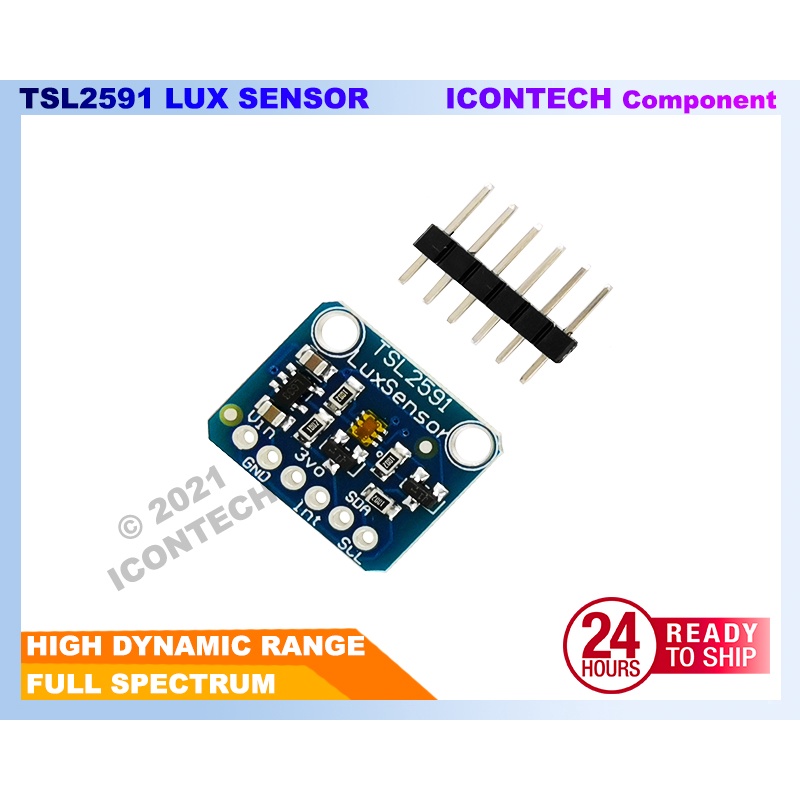 TSL2591 High Dynamic Range Digital Light Sensor  High Sensitivity Ambient Sensor