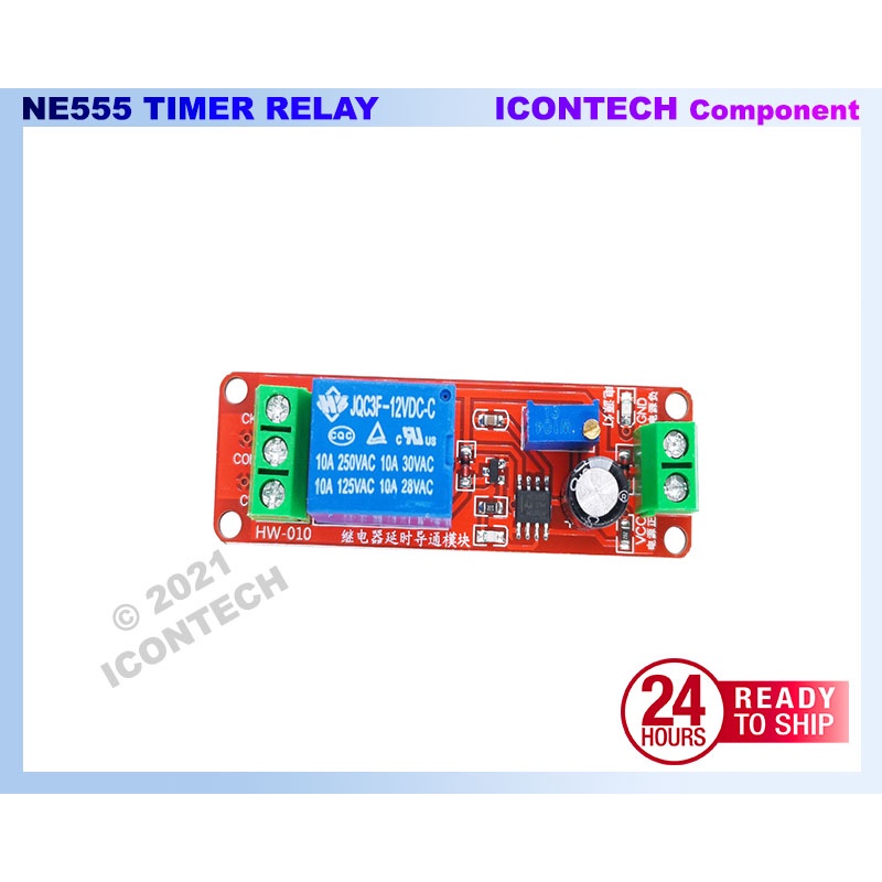 NE555 Relay Module 12V Relay 3