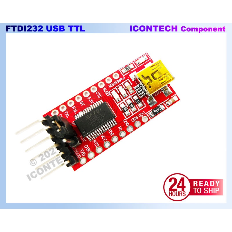 FT232RL FT232 FTDI USB 3.3V 5.5V to TTL Serial Adapter Module Arduino ESP32 CAM