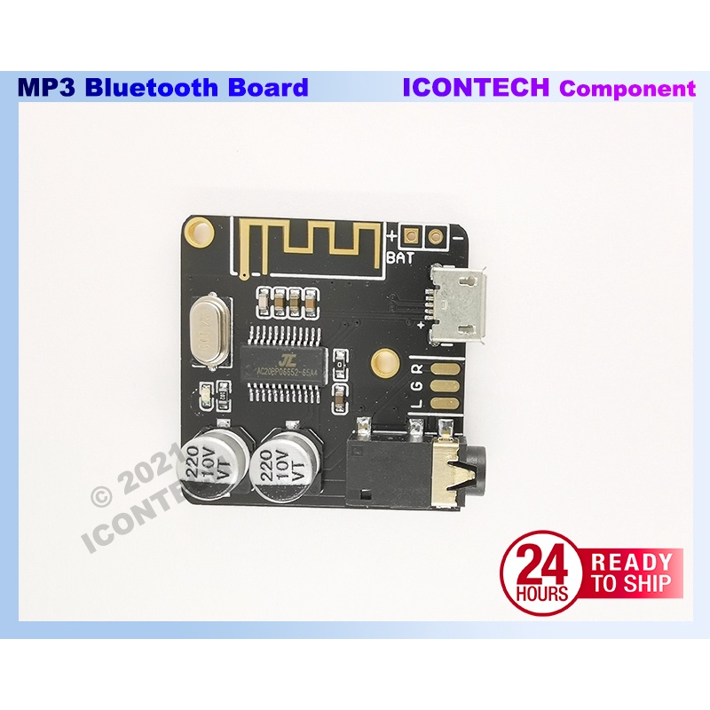 Bluetooth MP3 DIY Audio Receiver board Bluetooth 4.0 4.1 4.2 5.0 MP3 Wireless Music Module 3.7-5V