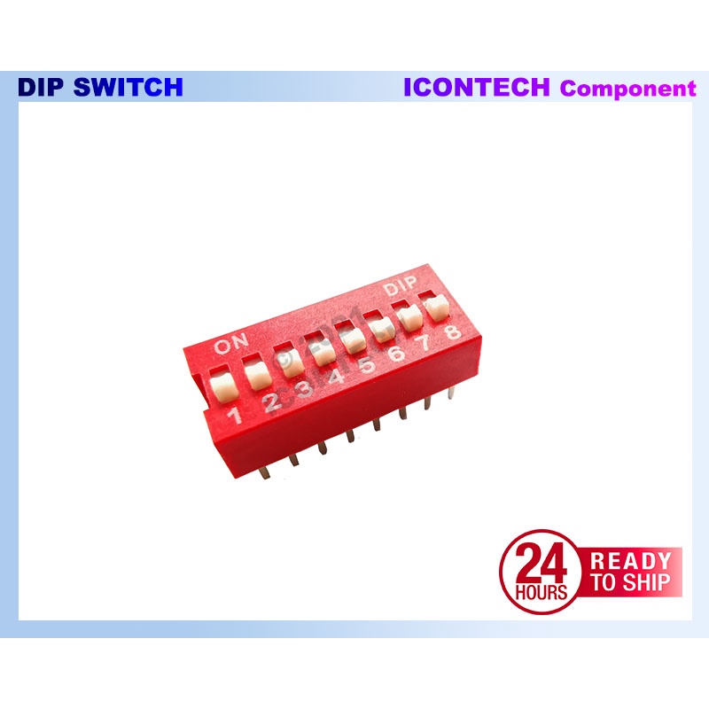 DIP SWTICH 1P 2P 3P 4P 5P 6P 8P 8