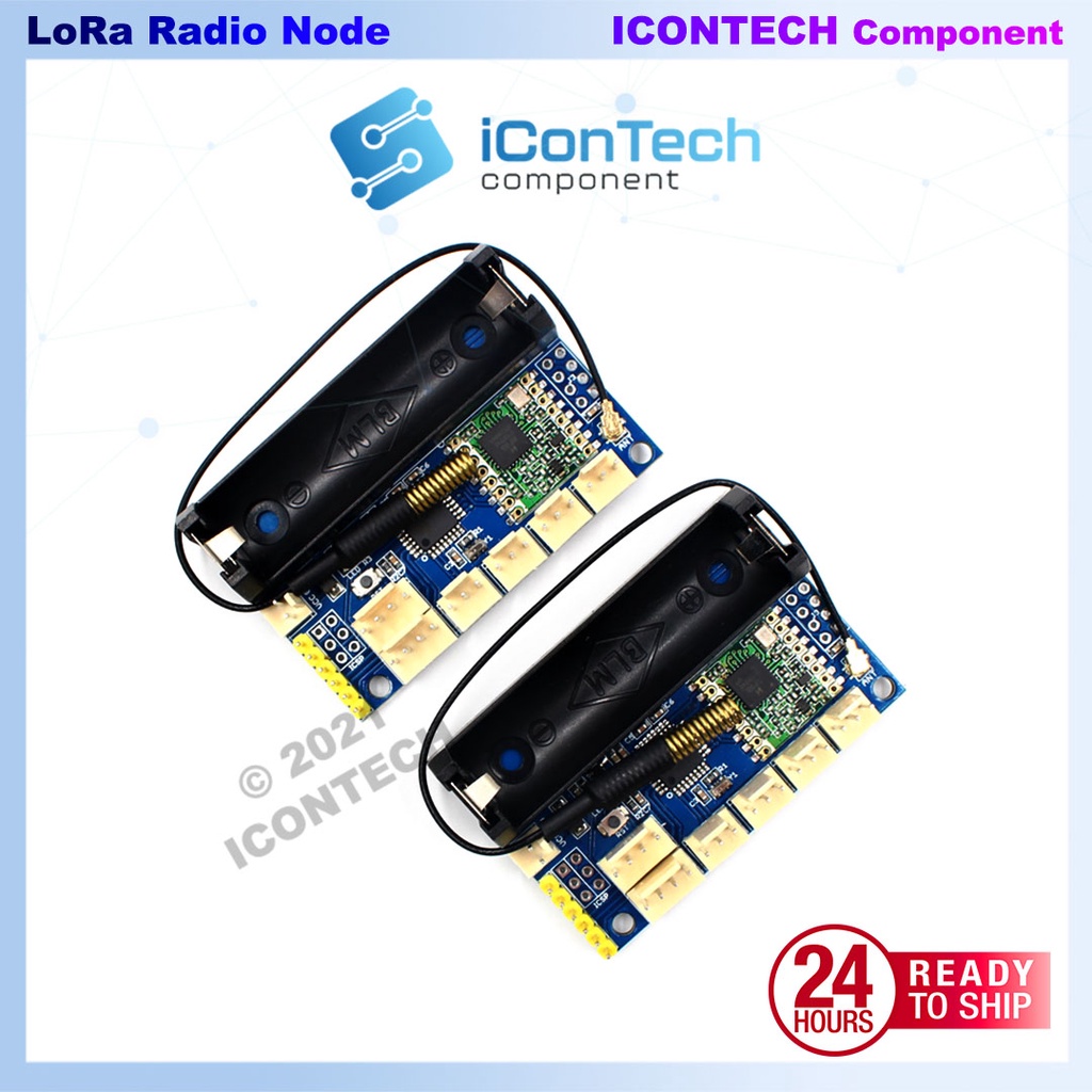 LoRa Module RFM95 SX1276 ATMEGA328P Battery 2