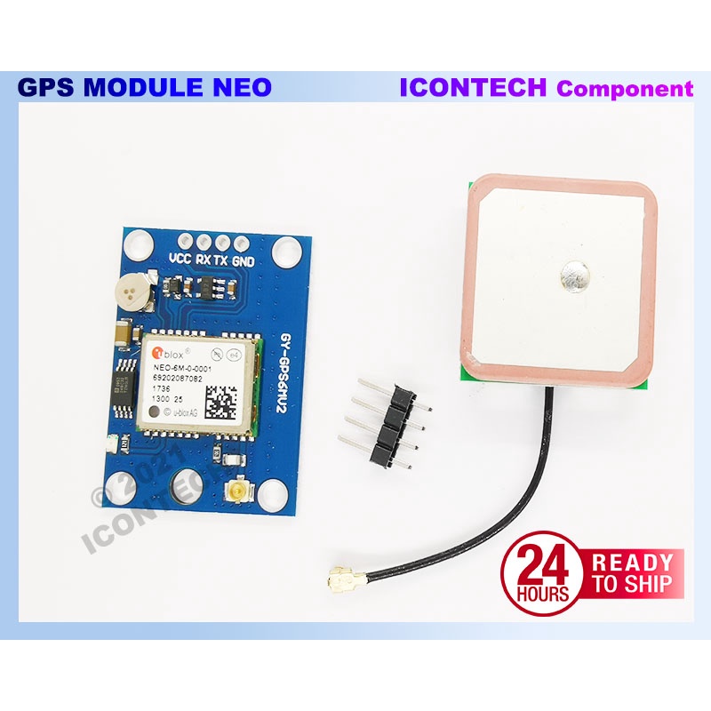 GPS Module NEO 6M Receiver Ceramic Antenna GPS Arduino Ublox NEO-6M GPS Module