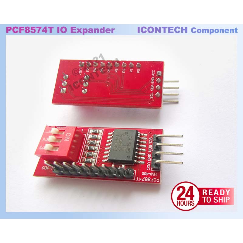 PCF8574T IO Expender pinmux Arduino compatible Input/Output expand board I2C 8 Channel Expender PCF8574 4