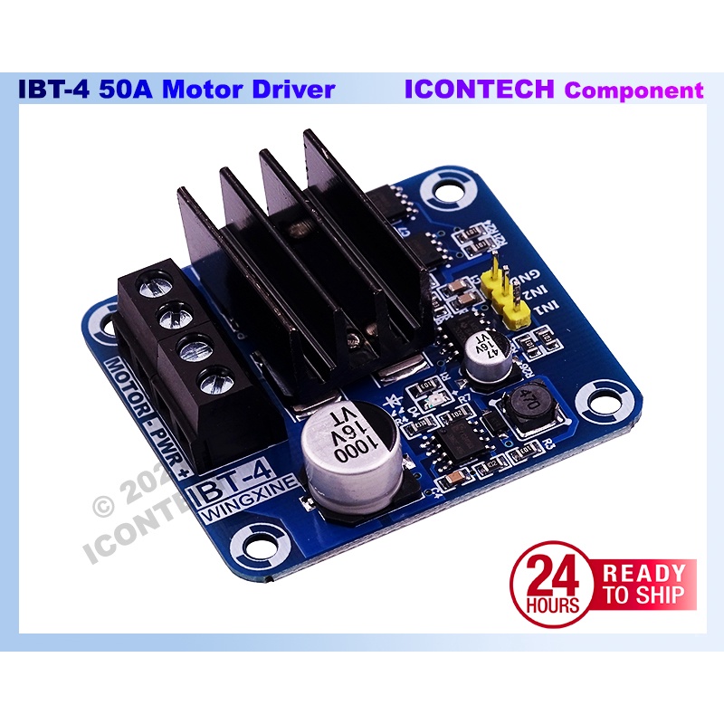 Double IBT-4 50A Motor Driver High-power module IBT-4 Stepper Motor Driver H-Bridge Mosfet IBT4