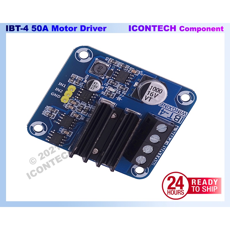 Double IBT-4 50A Motor Driver High-power module IBT-4 Stepper Motor Driver H-Bridge Mosfet IBT4 4