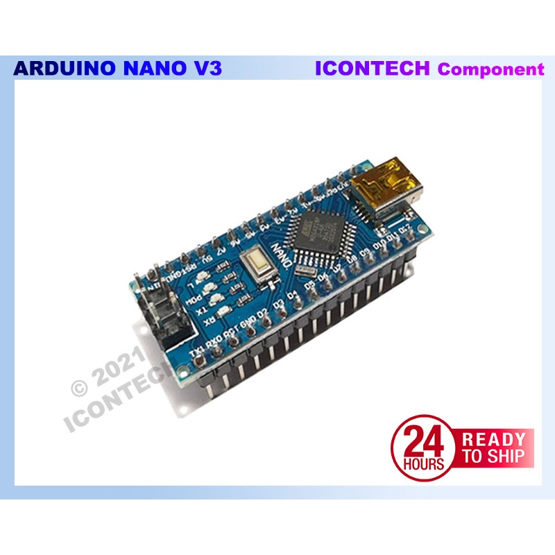 Arduino Nano Compatible V3.0 ATmega328P with Header CH340G