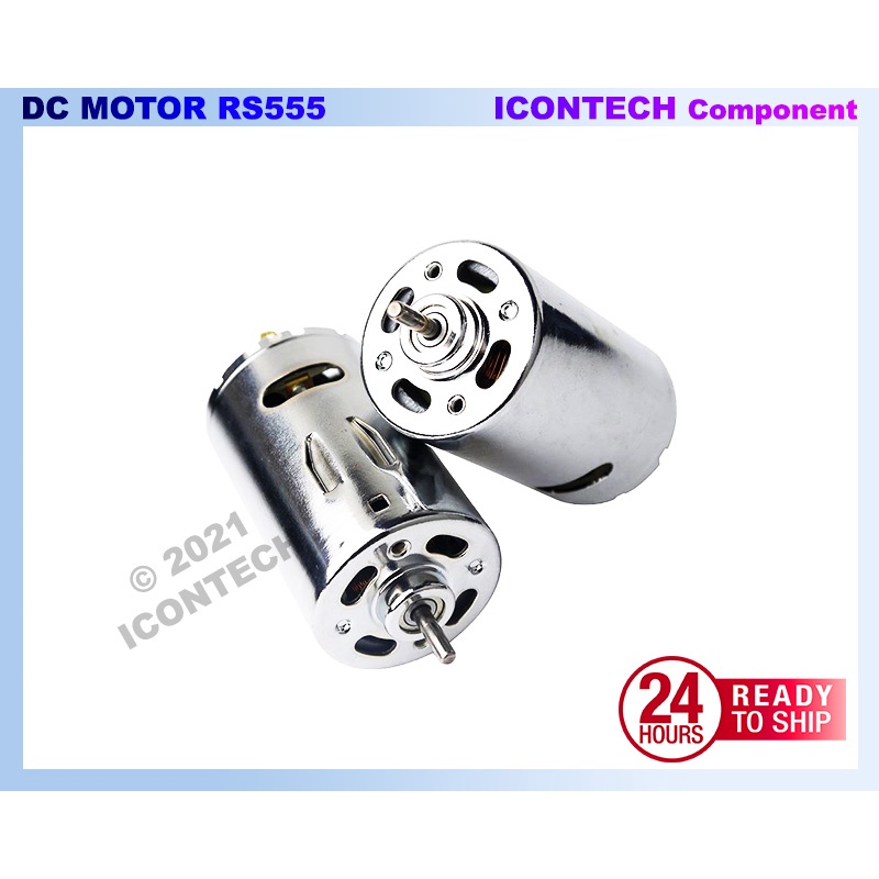 DC MOTOR RS555 HIGH SPEED 24V 24000RPM DC MOTOR 12V 24V DRILL MOTOR 3