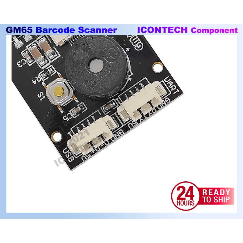 GM65 BarCode Reader MG65 Bar code reader module UART USB supported with LED 3