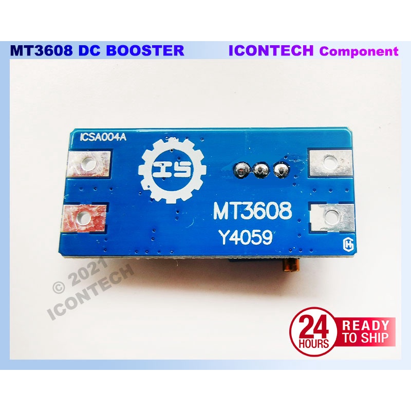MT3608 DC-DC boost converter 2A BOOST Step up adjustable DC-DC switching booster 2