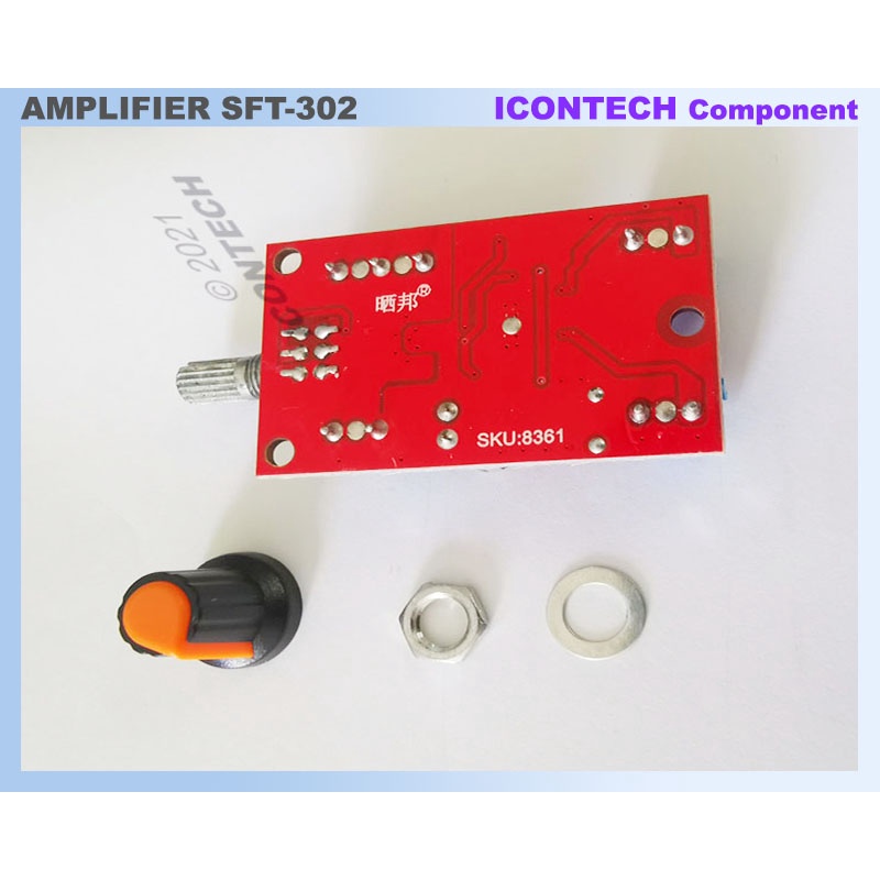 SFT-D302 Dual Channel Digital Power Amplifier Board 2*30W SFTD302 3