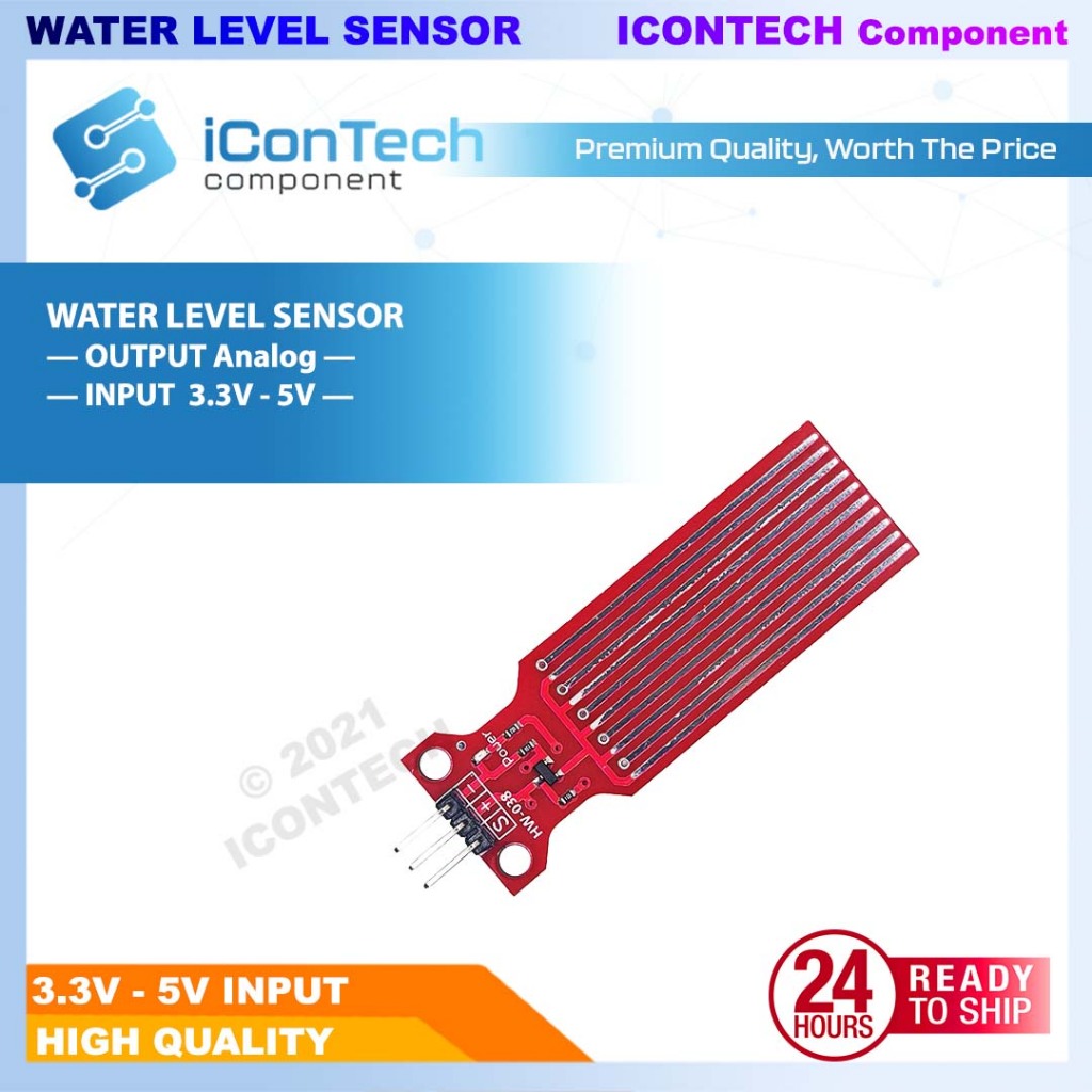 Water Level Sensor Module Water Droplet Depth Detection Arduino Accessories