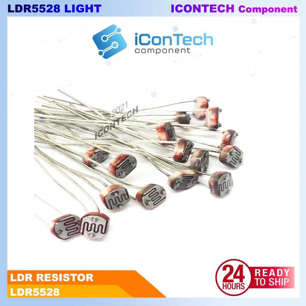 LDR5528 Photoresistor LDR Light Detector Sensor LDR SENSOR 2