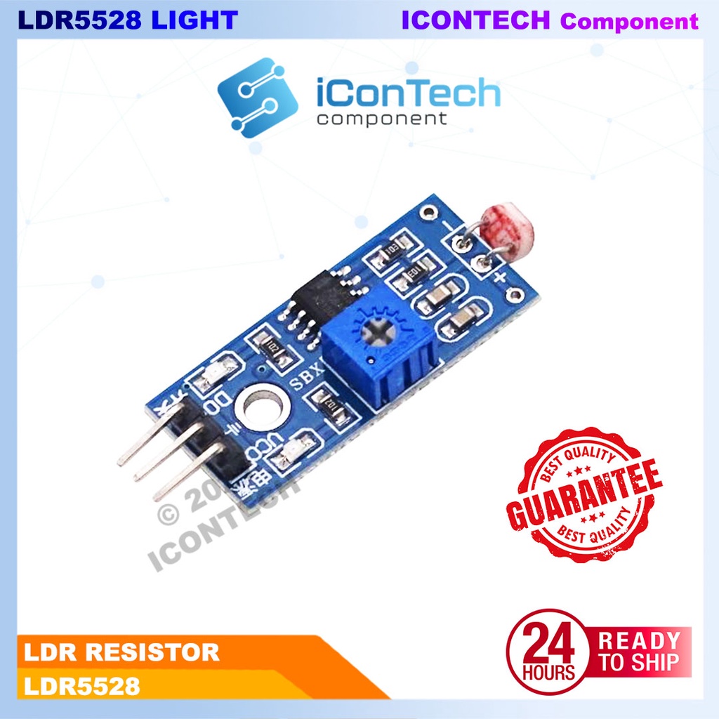 LDR5528 Photoresistor LDR Light Detector Sensor LDR SENSOR 4