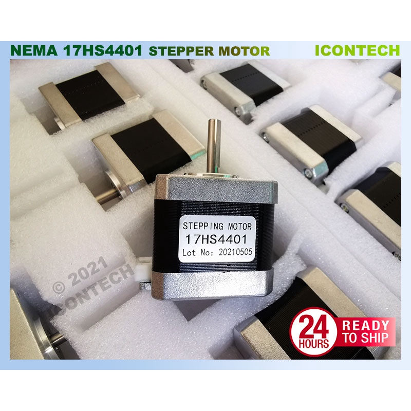 NEMA 17HS4401 Bipolar Stepper Motor 17HS4401 40MM FREE  Wire 1.5A Stepper Motor 3D Printer Nema17 3