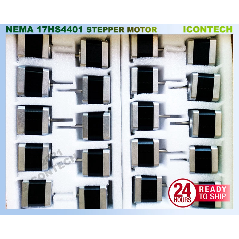 NEMA 17HS4401 Bipolar Stepper Motor 17HS4401 40MM FREE  Wire 1.5A Stepper Motor 3D Printer Nema17 4