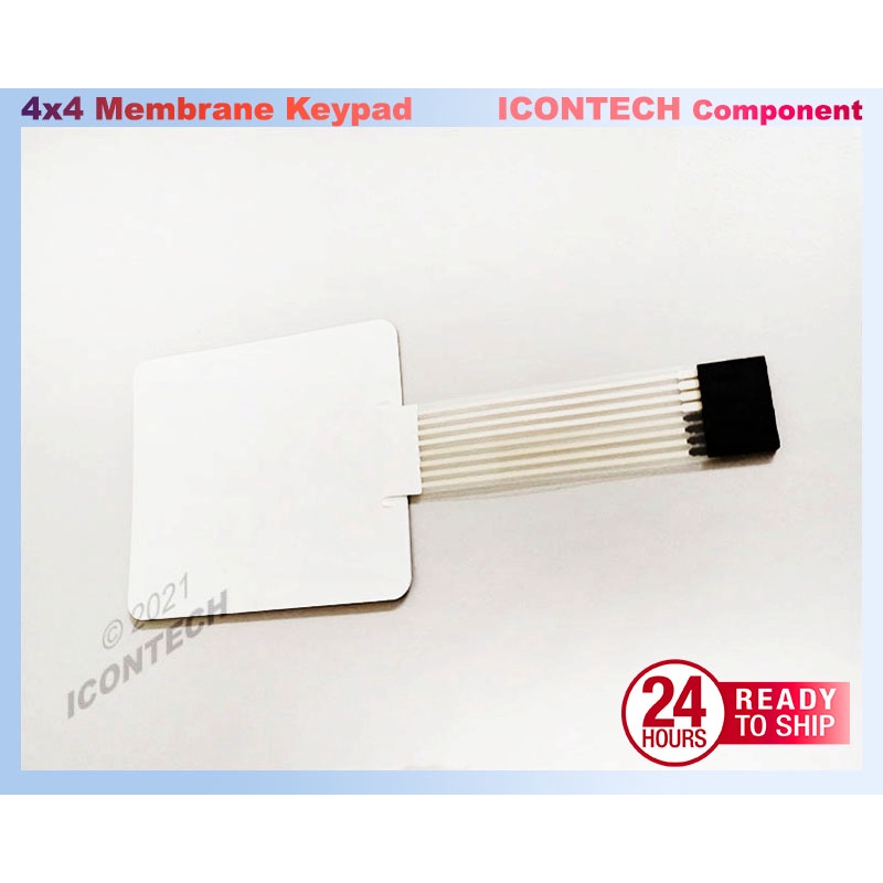 4x4 Keypad Membrane Matrix Keypad Arduino Numbering Keypad 4x4 Buttons 5