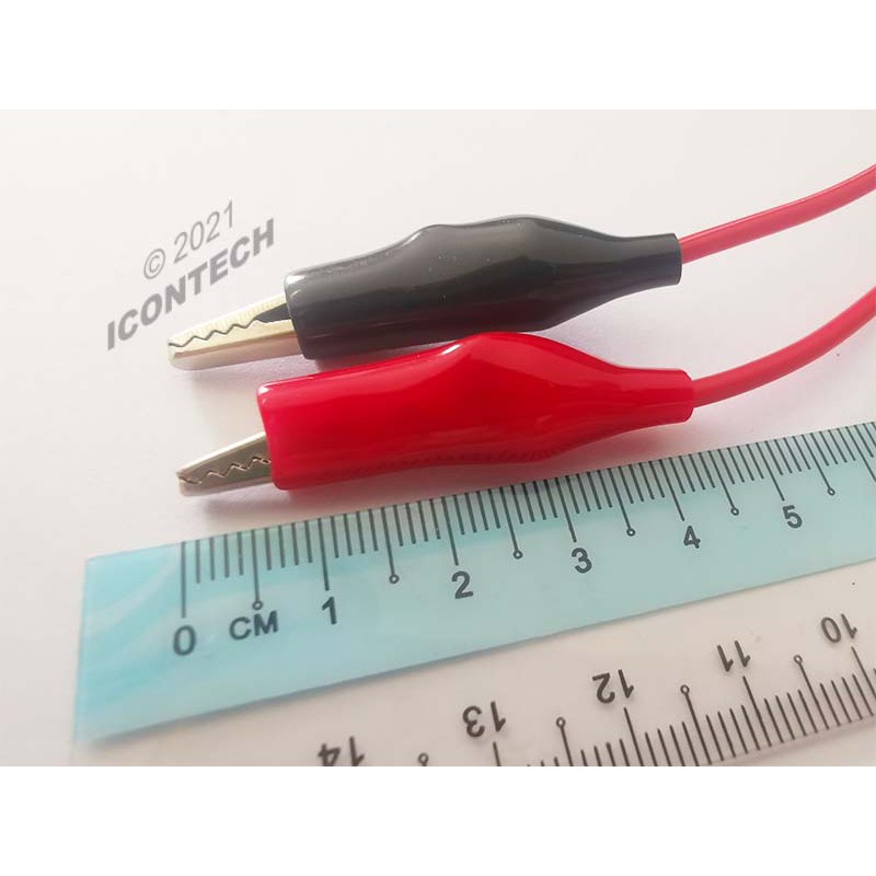 DC Power Supply Alligator Clip Test Lead Cable Wire 1M Banana Head connector suite for Power Supply 4