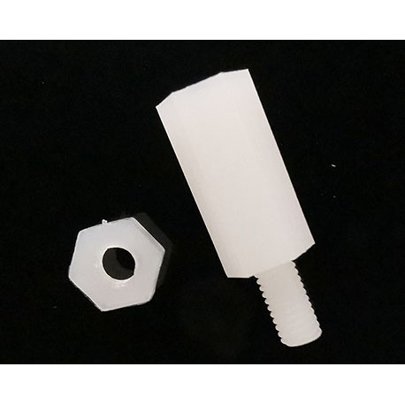 M3 Nylon PCB STAND FEMALE+MALE SET PACKAGE 12MM 15MM Available 3