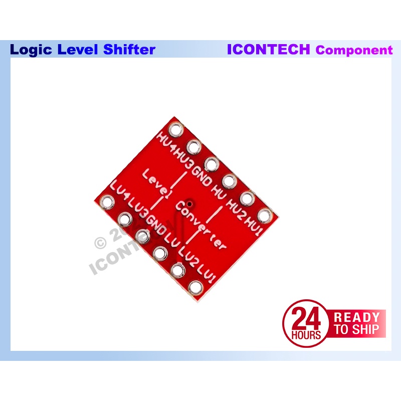 4 Channel Logic Level Converter Bi-Directional 5V-3.3V Logic Level Shifter Module TTL Logic Shifter 2