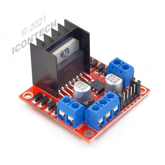 L298N DUAL H-BRIDGE MOTOR DRIVER