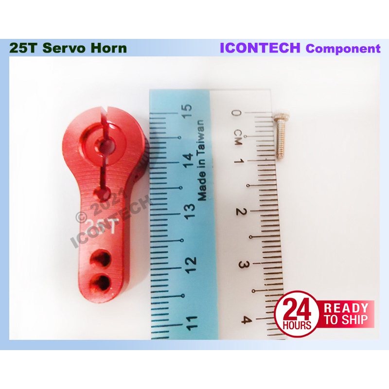 25T Standard Spline HORN M3 threads 25T PINION 25T Servo HORN 25T Steering RC ARM HORN 7