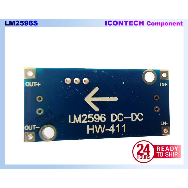 LM2596S Step down module Buck Converter LM2596 Display 7 Segment Power Module 3