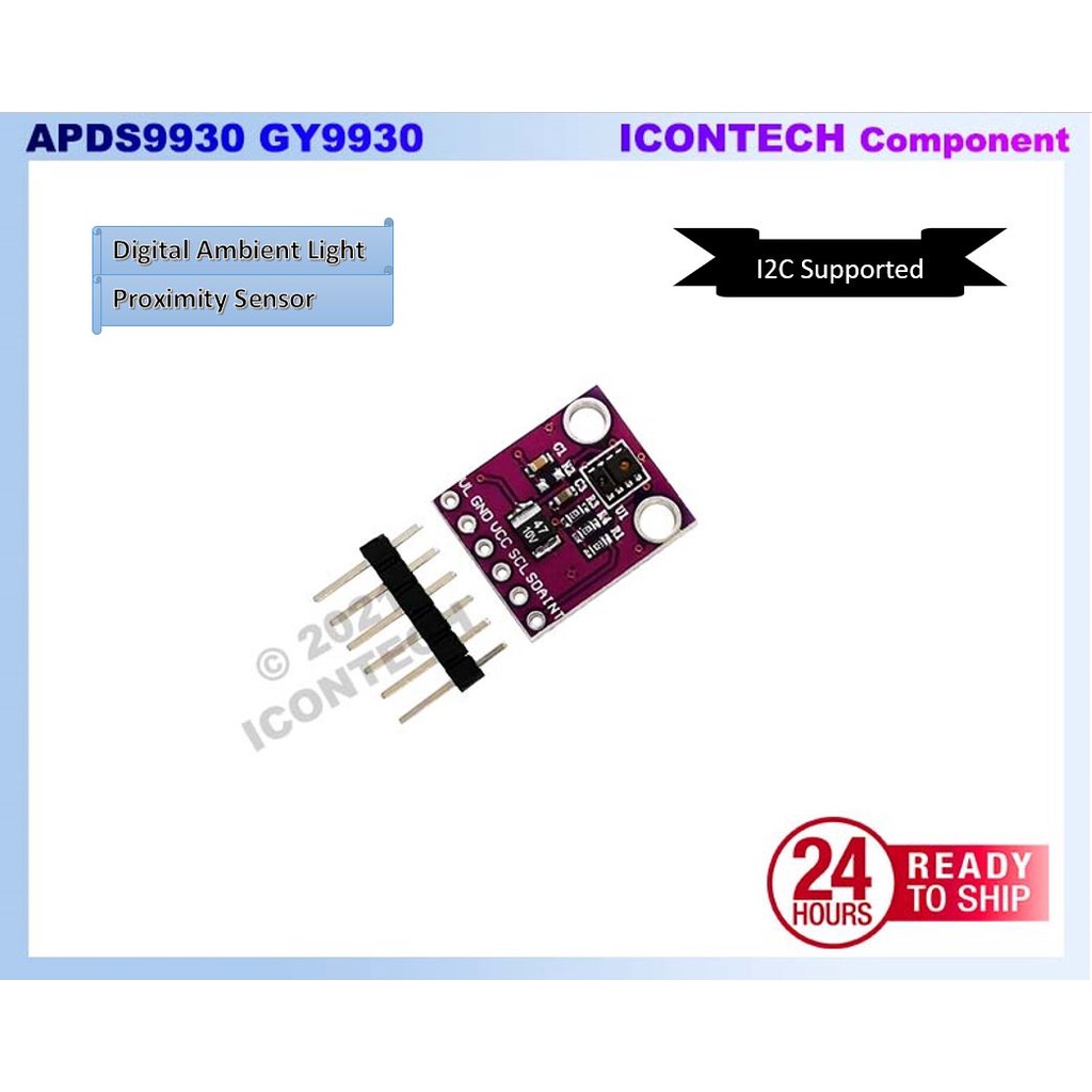 CJMCU-9930 APDS-9930 Non-contact detection of proximity and gesture and posture RGB sensor GY9930 APDS9930 CJMCU 9930