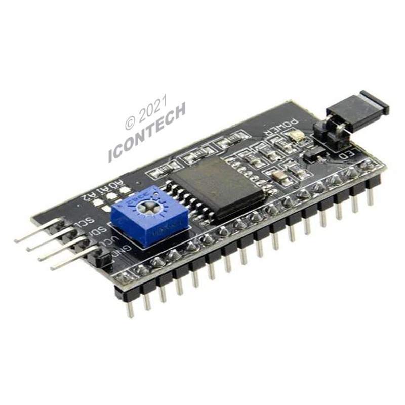 IIC/I2C/TWI/SPI Serial Interface Board Module Port for 16x2 LCD 2