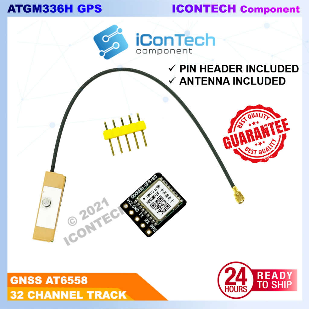 ATGM336H GPS Module Included Antenna GNSS Module GPS Beidou ATGM336H-5N ATGM336 AT6558