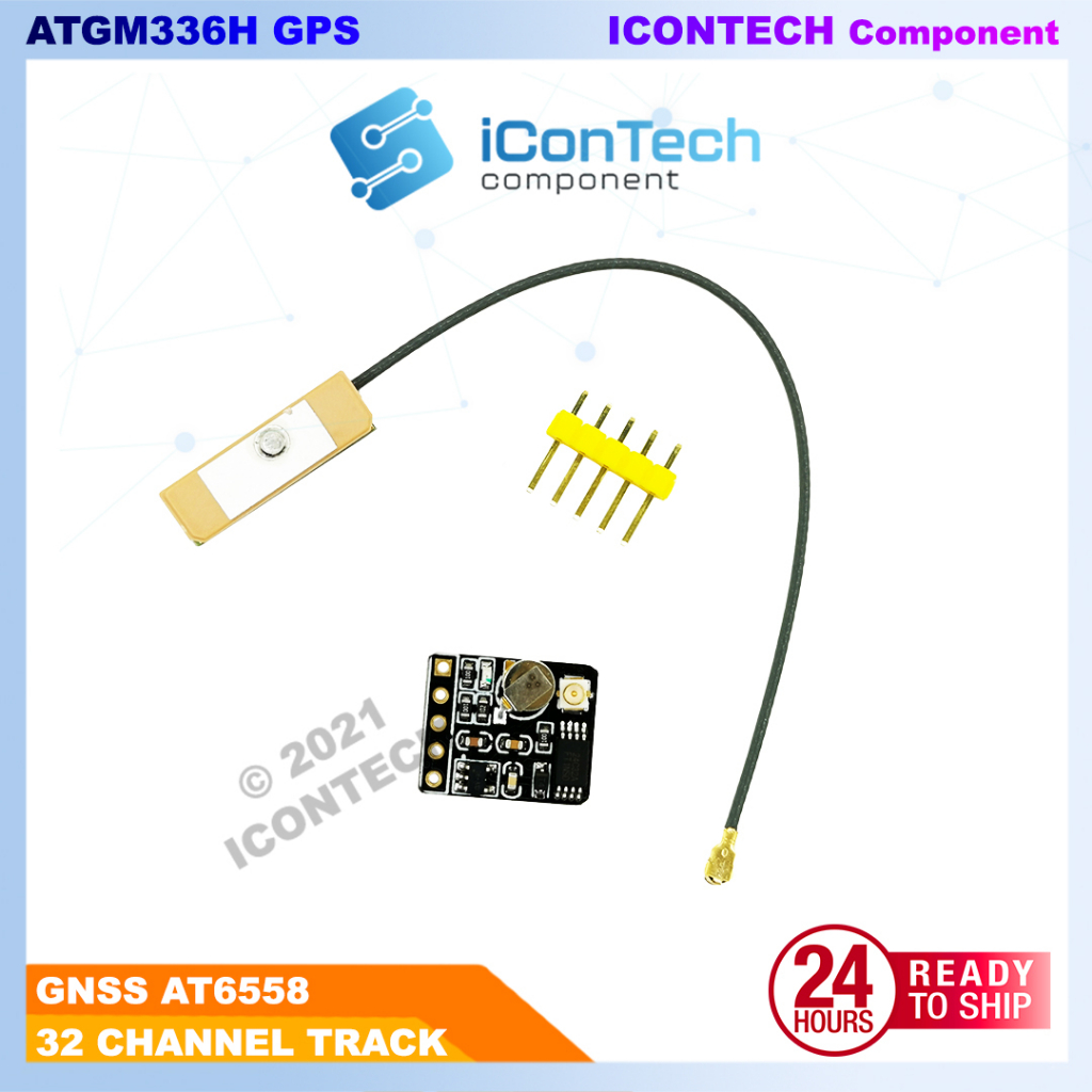ATGM336H GPS Module Included Antenna GNSS Module GPS Beidou ATGM336H-5N ATGM336 AT6558 2