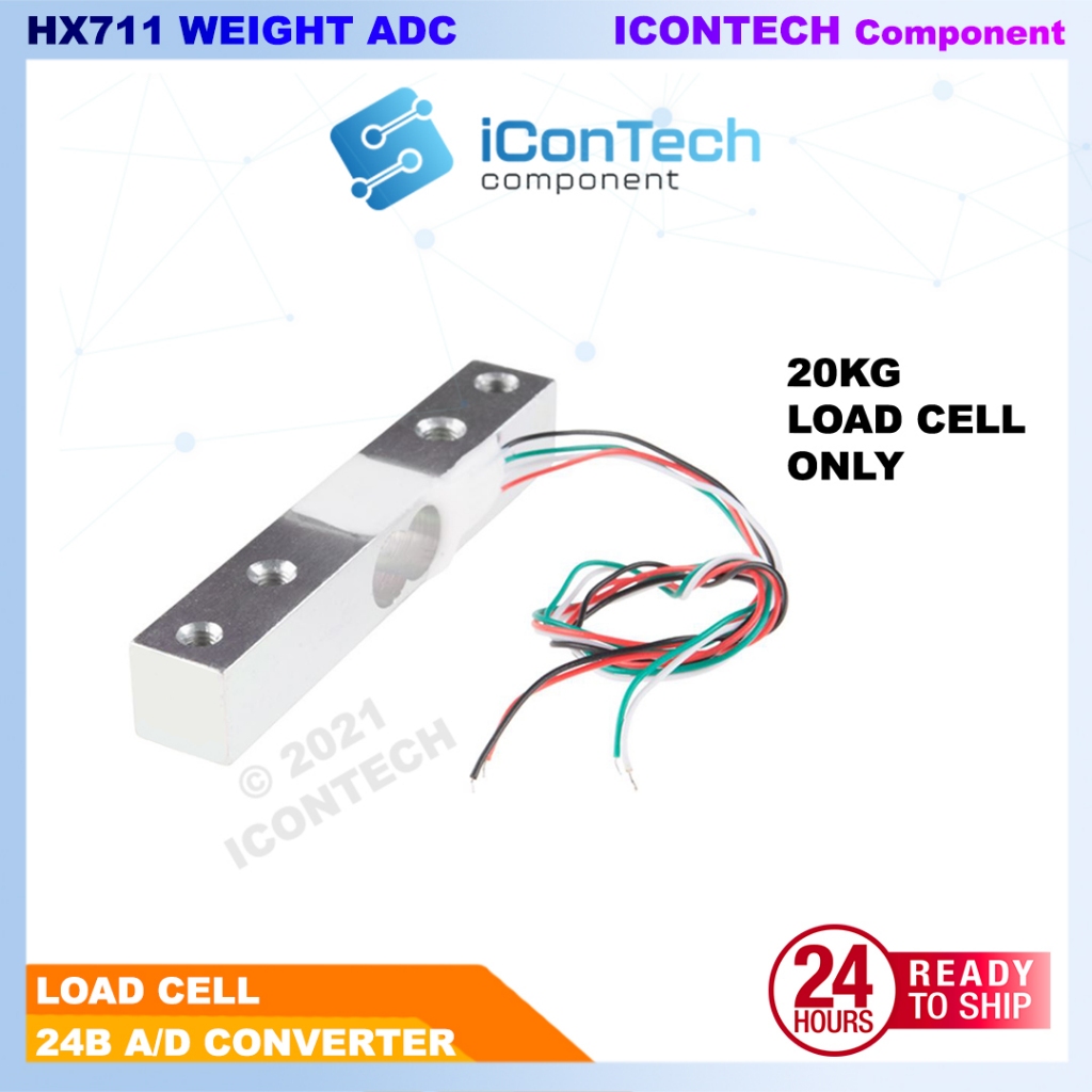 HX711 Scale Load Cell Weight Weighing Sensor HX711 AD Module Loadcell Arduino Weight Measurement 3