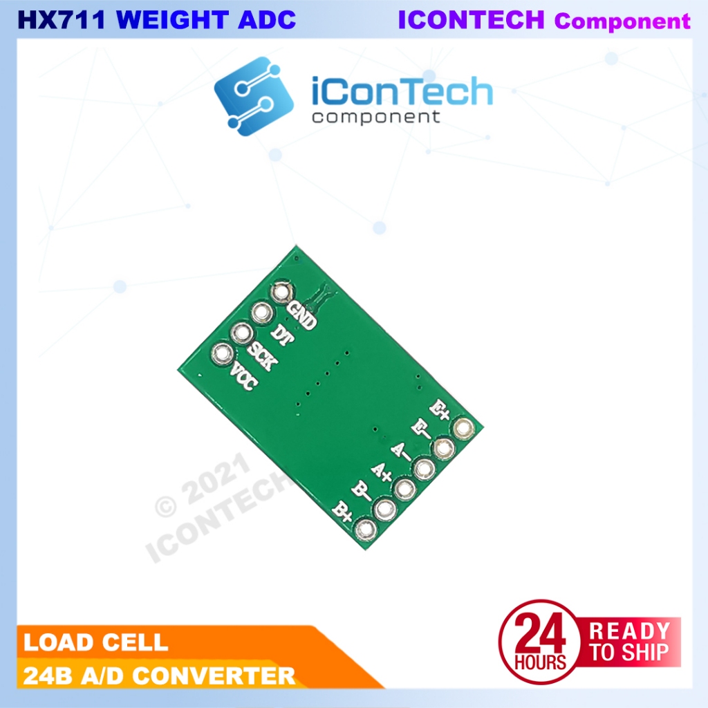 HX711 Scale Load Cell Weight Weighing Sensor HX711 AD Module Loadcell Arduino Weight Measurement 4