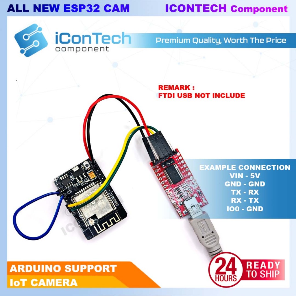 ESP32-CAM WiFi + Bluetooth Camera Module ESP Cam ESP32 Cam ESPCAM 5
