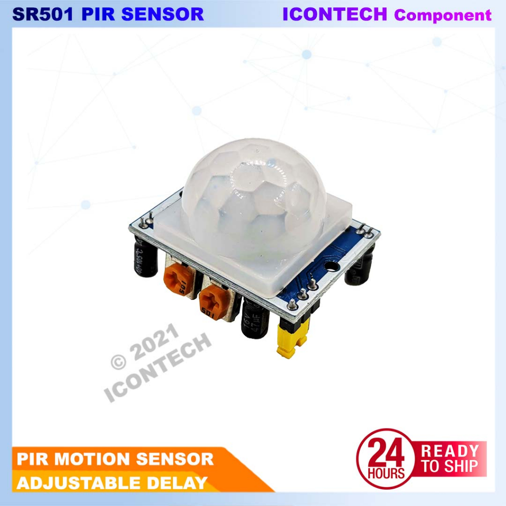 HC-SR501 PIR Sensor High Sensitivity Human Infrared Sensor HC SR501 Arduino Accessories 3