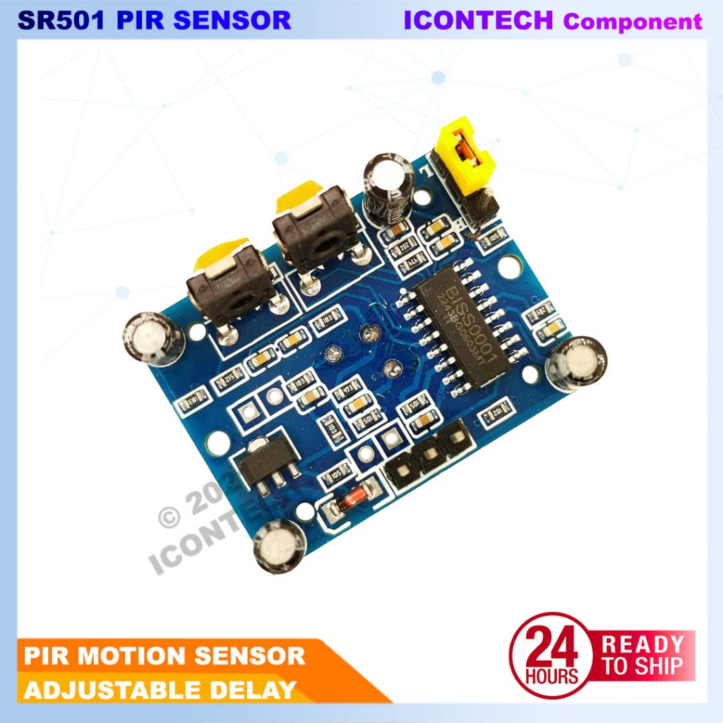HC-SR501 PIR Sensor High Sensitivity Human Infrared Sensor HC SR501 Arduino Accessories 6